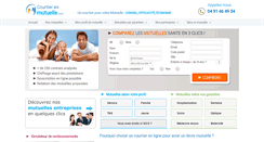 Desktop Screenshot of courtier-en-mutuelle.com